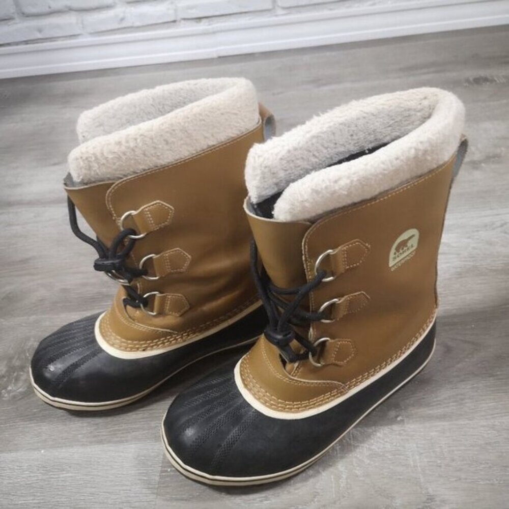 Sorel Waterproof Ladies  Removable Insole with Faux Fur Trimmed Size 7 Boots
